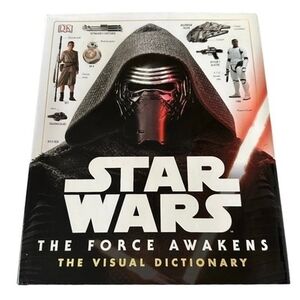 Star Wars Force Awakens Visual Dictionary Pablo Hidalgo Hardcover 80 Pages VG